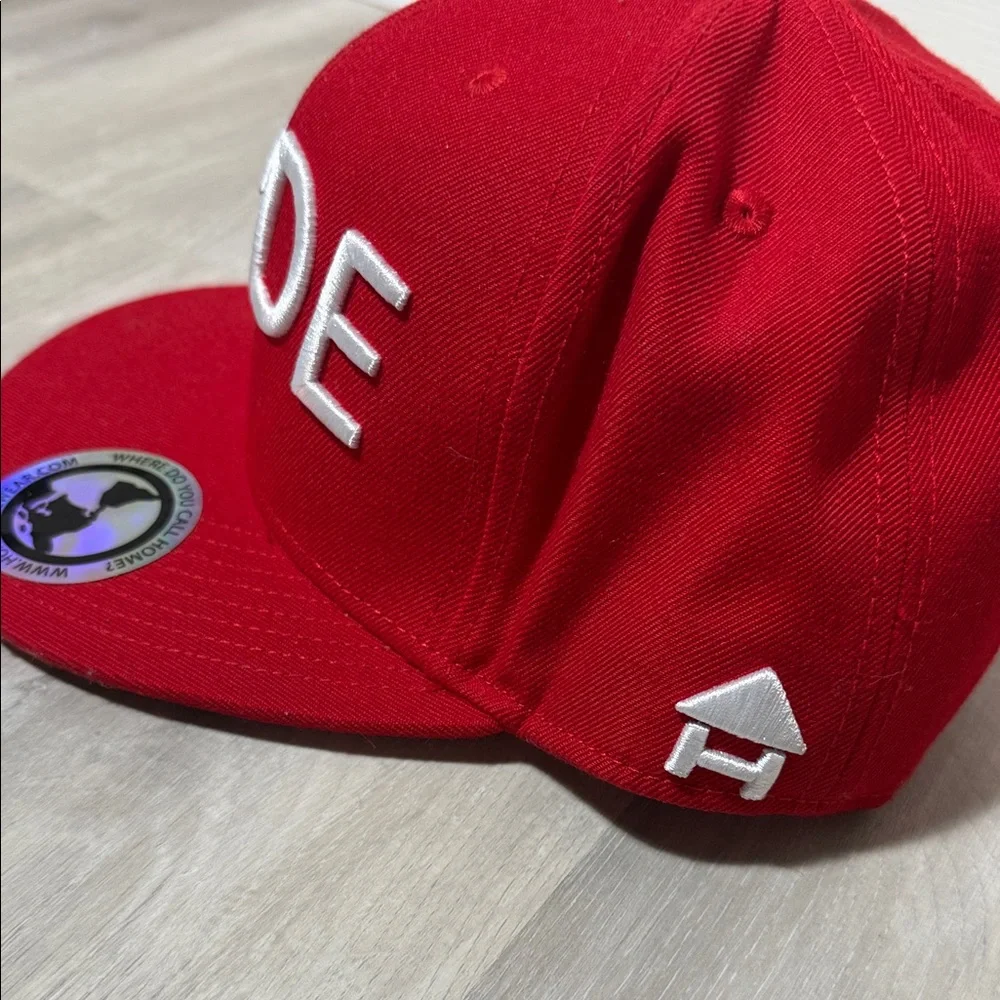 Red MADE Snapback Hat - Picture 5 of 11